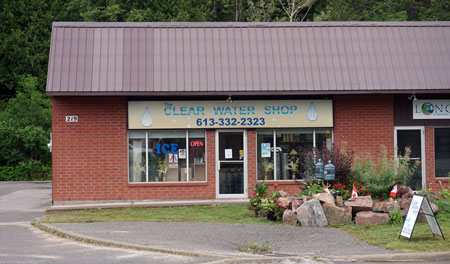 Clear Water Shop building